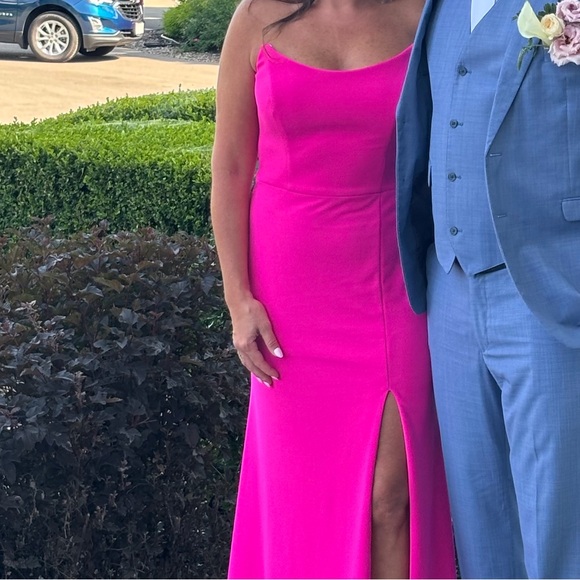 AQUA brand gown. Worn once - Picture 2 of 3